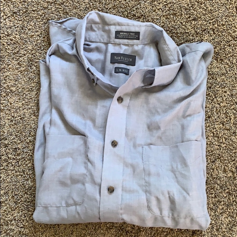 Van Heisen Large Wrinkle Free Burton Down